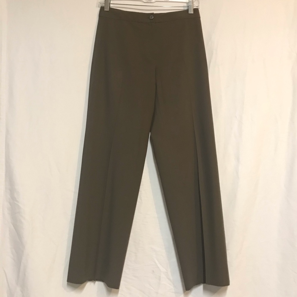 Giorgio Armani high rise wide leg pants size 2